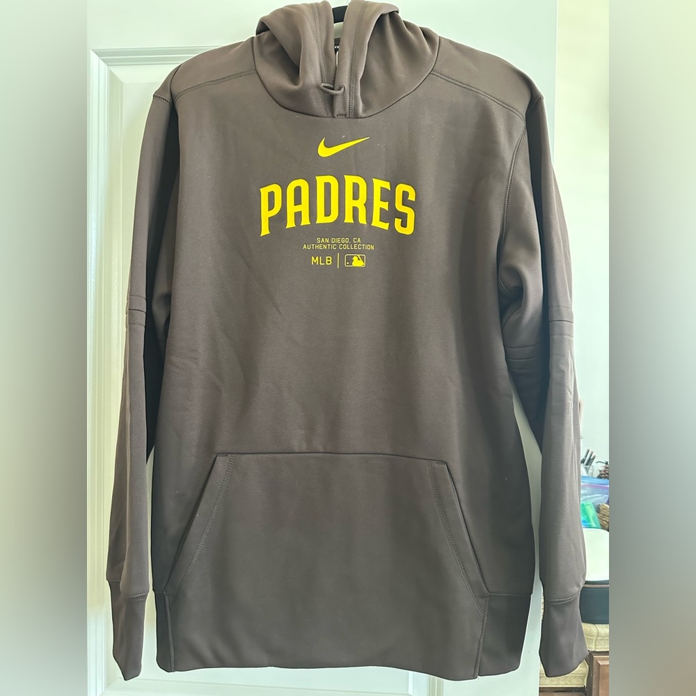 Nike San Diego Padres Brown Hoodie